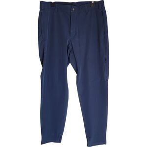 Mack‎ Weldon Radius Flex Jogger Pants Mens Large Blue Tech Golf Pant Athleisure